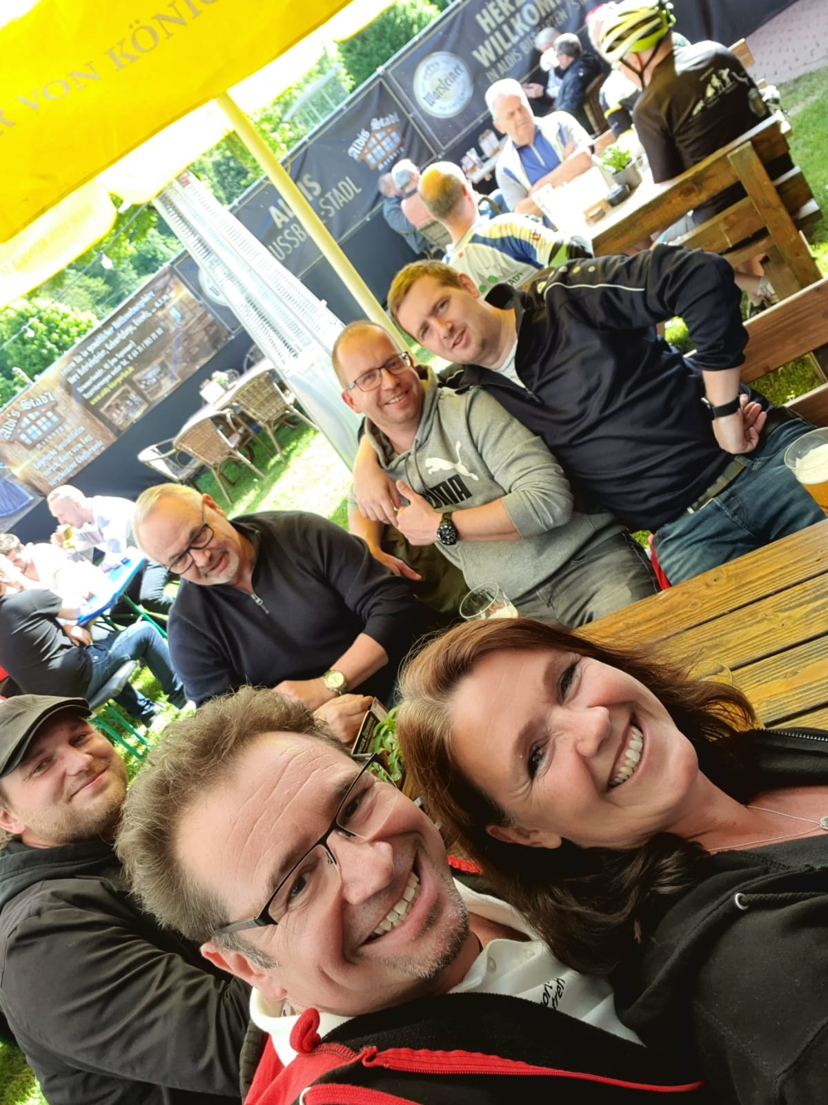 Endlich wieder Biergarten