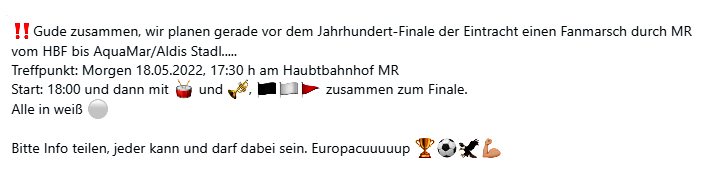Fanmarsch
