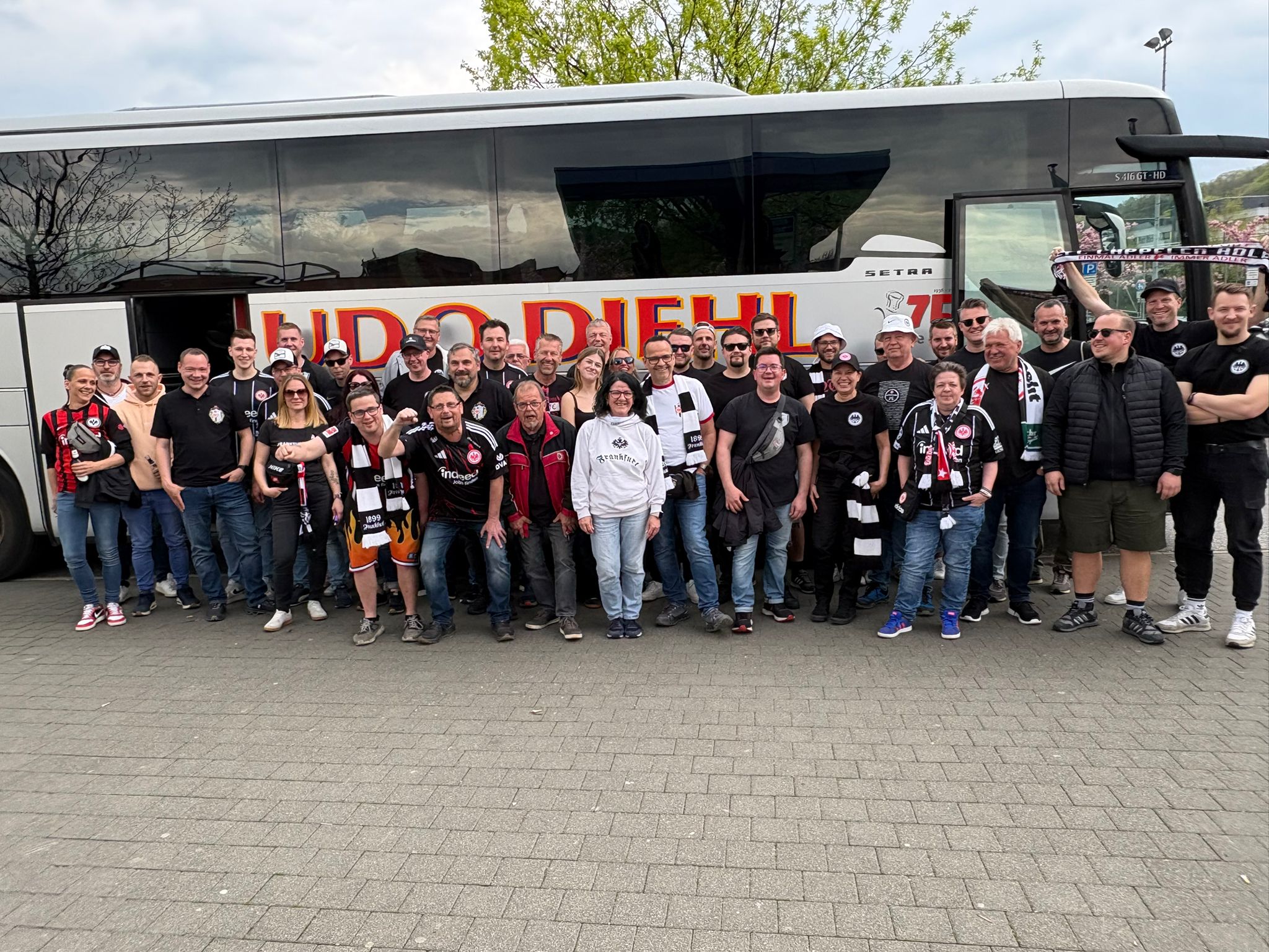 EFC-Busfahrt zum Heimspiel von Eintracht Frankfurt gegen Leipzig