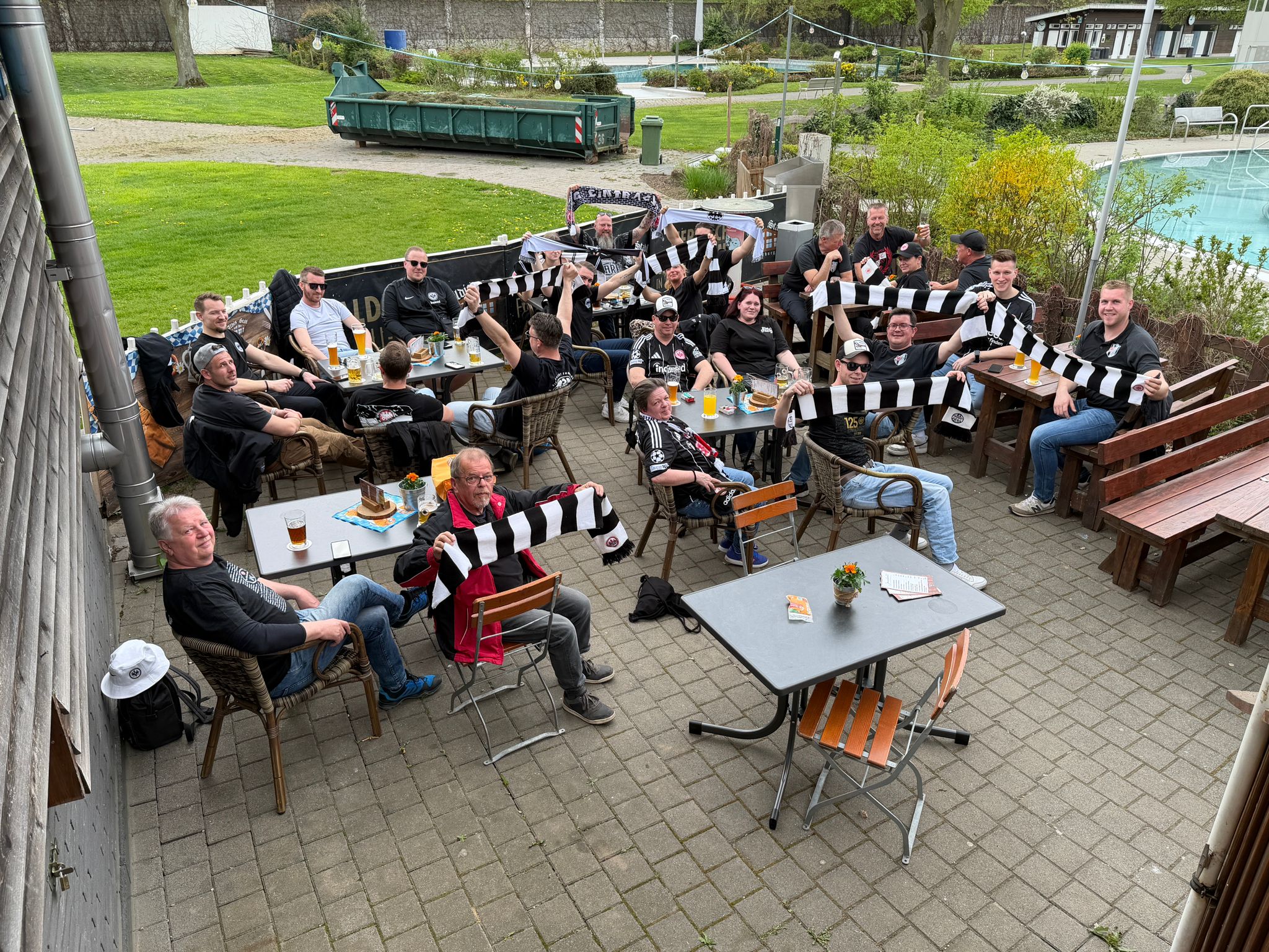 Impression 1 – EFC-Busfahrt zum Heimspiel von Eintracht Frankfurt gegen Leipzig