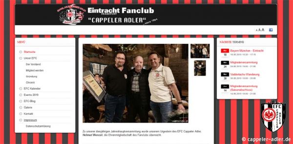 Alte Webseite